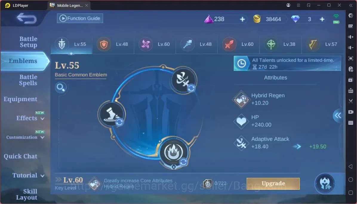 Mobile Legends: Bang Bang Accounts GLOBAL Hero 75 Skin 89|CC Natalia|Naruto Vale|Ligh image 7