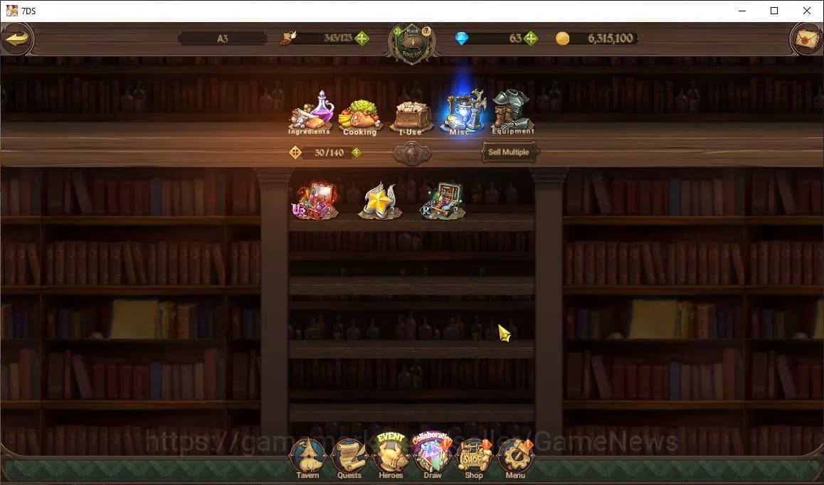 The Seven Deadly Sins: Grand Cross Accounts Asia |495K CC| Chapter 1| 1 LR+3 UR+Collab Re Zero image 3