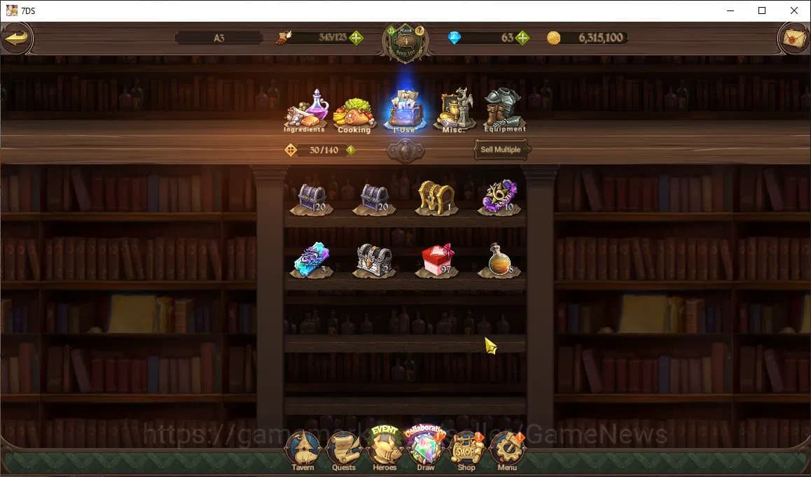 The Seven Deadly Sins: Grand Cross Accounts Asia |495K CC| Chapter 1| 1 LR+3 UR+Collab Re Zero image 4