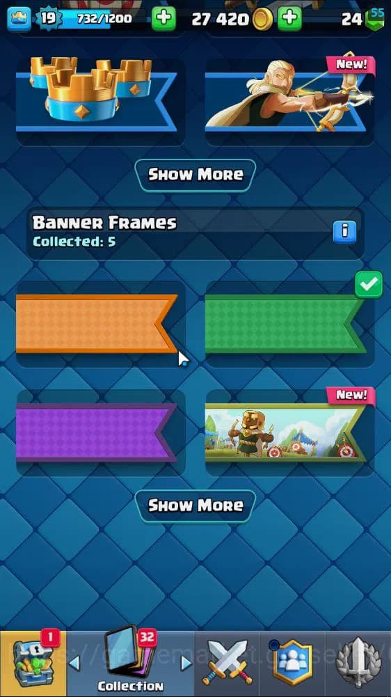 Clash Royale Accounts Lv 19|Trophy 3186|KTL 8|Limited Skin|Card 55| 2 EV image 13