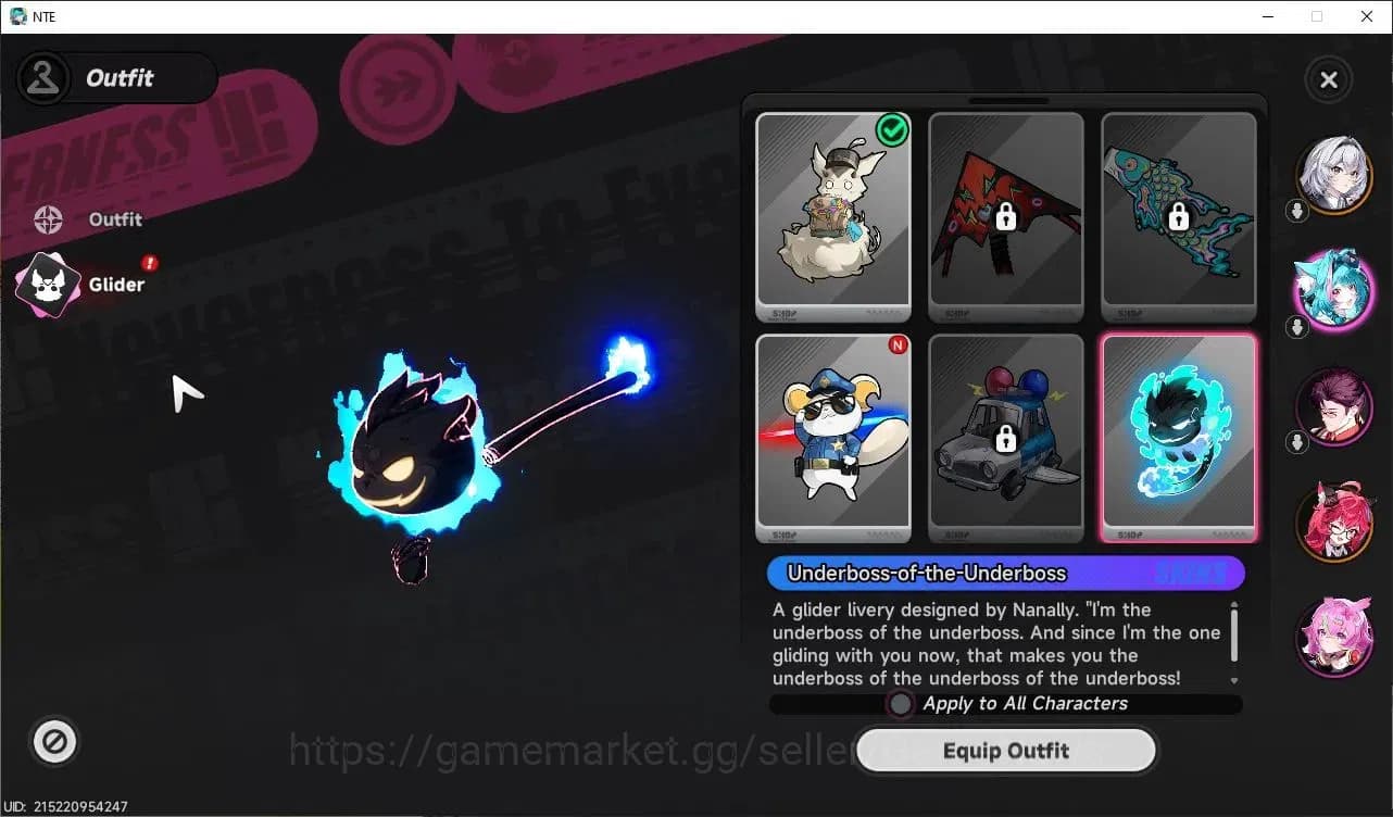 Neverness to Everness Accounts Global NA|HL 3|1 SSR Limited Nanally + Selector On image 2