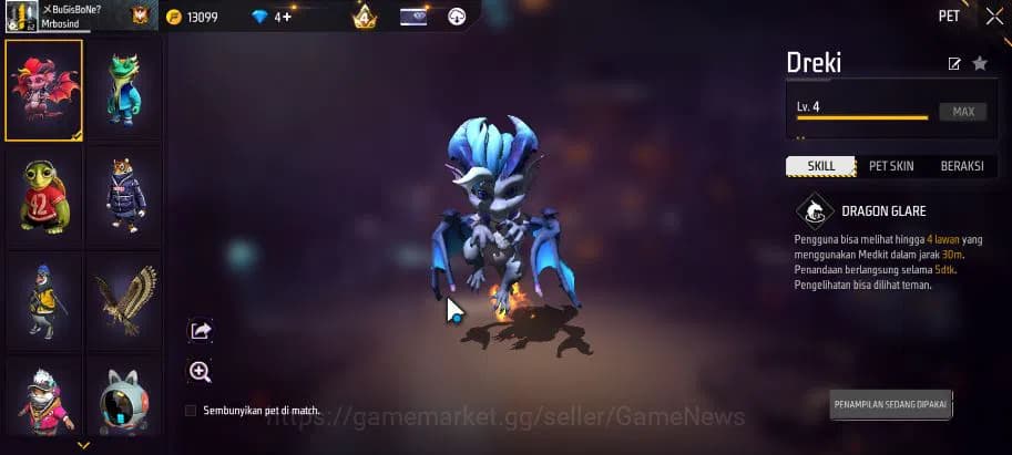 Free Fire Accounts Indonesia|M1887 Sterling Conqueror Lv7|AK47 Blue F image 2