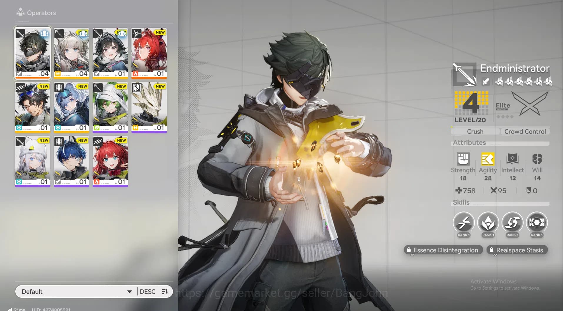 Arknights: Endfield Accounts Starter Fresh |ASIA| New Horizons On | 6-Star Laev image 1