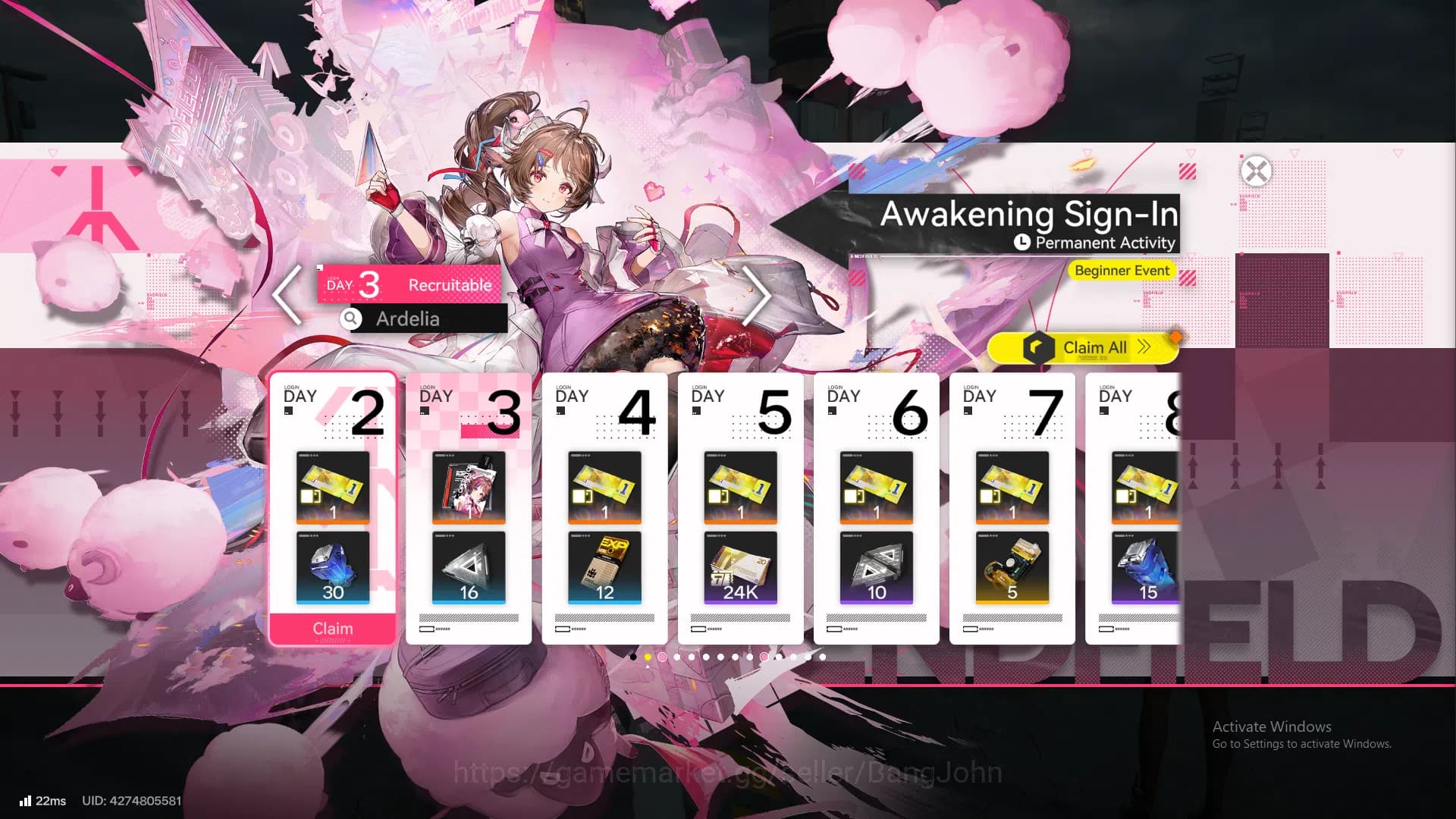 Arknights: Endfield Accounts Starter Fresh |ASIA| New Horizons On | 6-Star Laev image 2