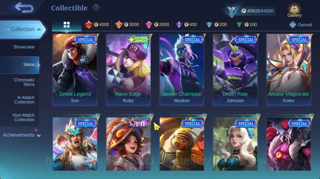Mobile Legends: Bang Bang Accounts Hero 95|Skin 171|Natalia Collector,Claude M6,Julia image 12