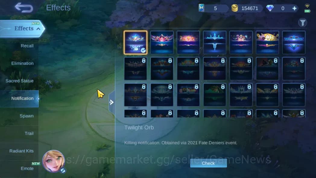 Mobile Legends: Bang Bang Accounts Hero 95|Skin 171|Natalia Collector,Claude M6,Julia image 6