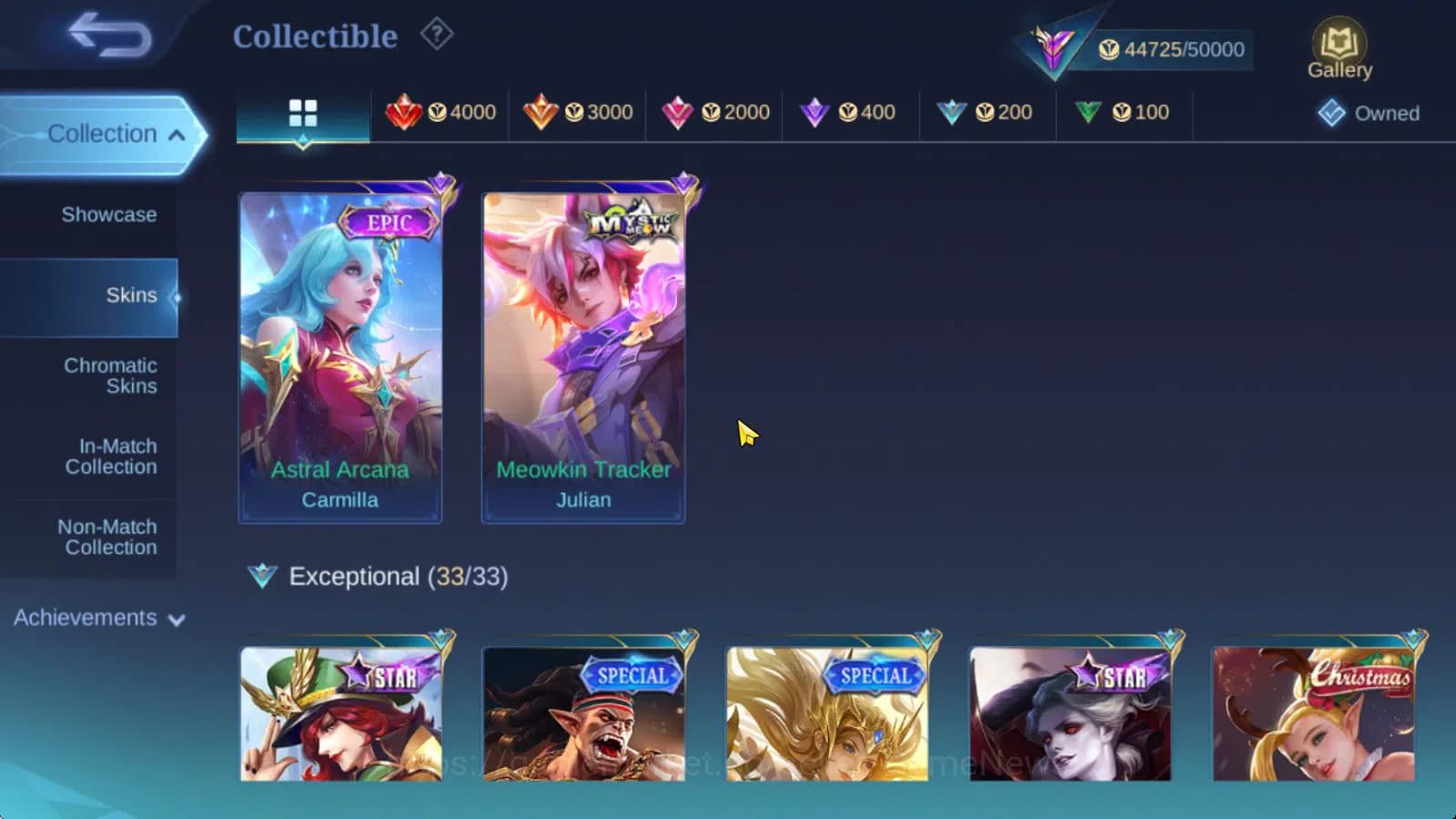 Mobile Legends: Bang Bang Accounts Hero 132|Skin 227|KOF Karina,CC Natalia,Gaara Vale image 11