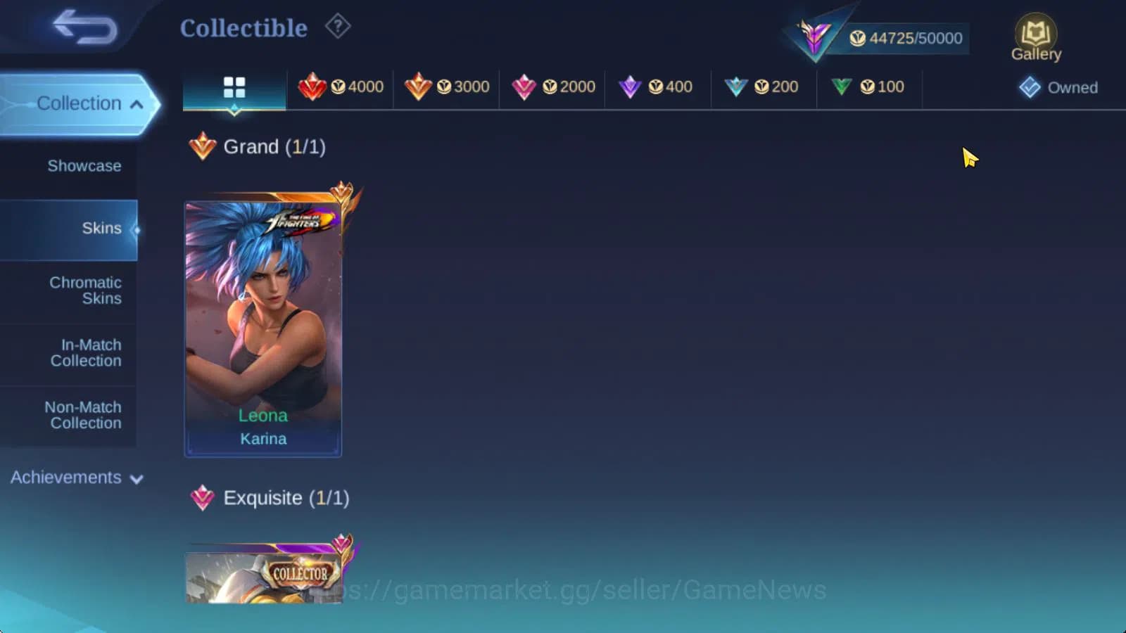 Mobile Legends: Bang Bang Accounts Hero 132|Skin 227|KOF Karina,CC Natalia,Gaara Vale image 16