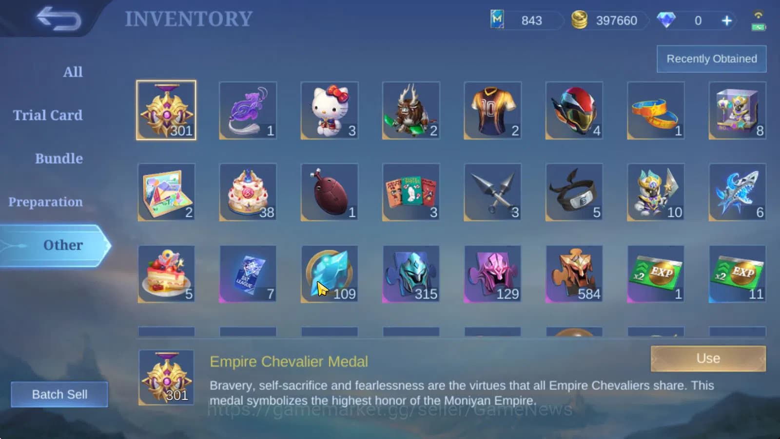 Mobile Legends: Bang Bang Accounts Hero 132|Skin 227|KOF Karina,CC Natalia,Gaara Vale image 2