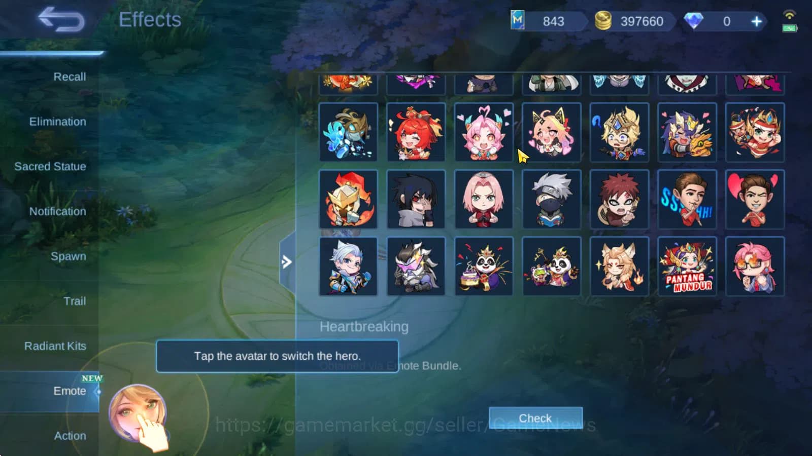Mobile Legends: Bang Bang Accounts Hero 132|Skin 227|KOF Karina,CC Natalia,Gaara Vale image 3