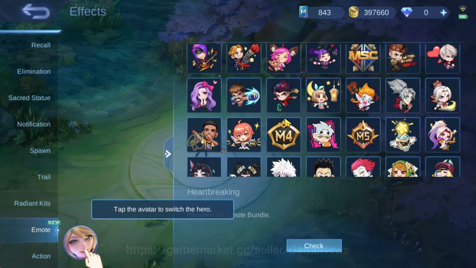 Mobile Legends: Bang Bang Accounts Hero 132|Skin 227|KOF Karina,CC Natalia,Gaara Vale image 4