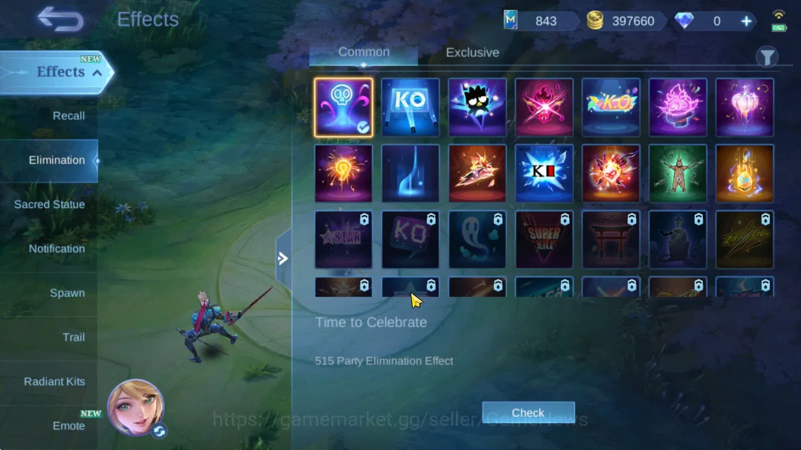 Mobile Legends: Bang Bang Accounts Hero 132|Skin 227|KOF Karina,CC Natalia,Gaara Vale image 8