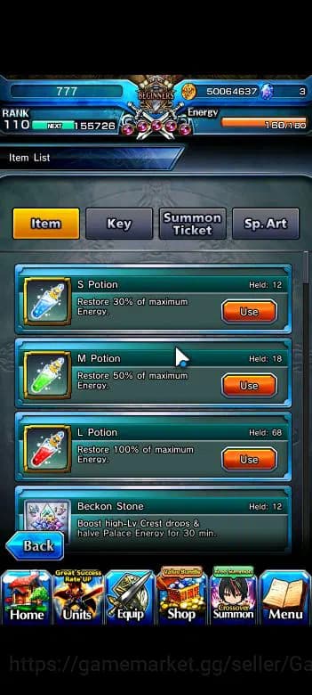 Grand Summoners Accounts Global|Rank 110|27 Ascend+5 TW|[Inumuta,Emiya,S Ch image 2