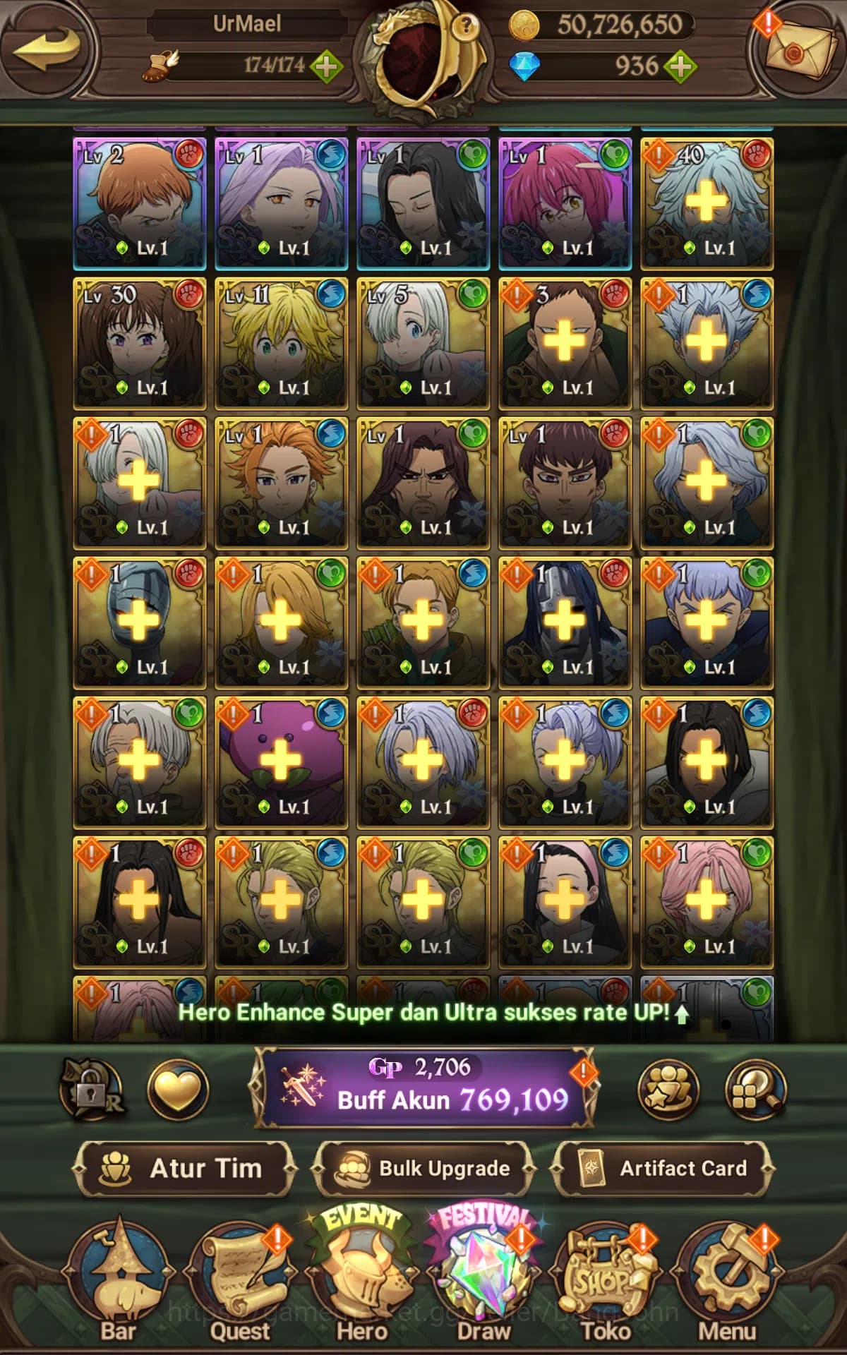 The Seven Deadly Sins: Grand Cross Accounts Global | Starter | DM 926|769K CC|UR Thonar,Nanash image 8