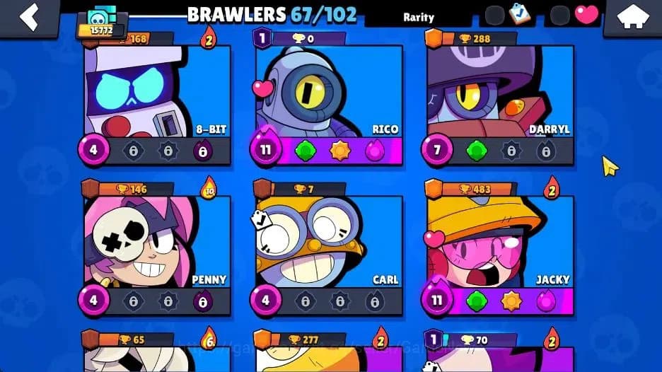 Brawl Stars Accounts 15K Trophy|9K Bling|88 Brawlers 16 Max Lv| 2 Hyper image 10