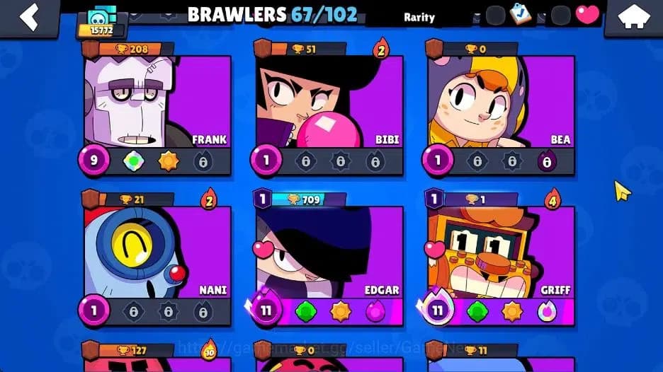 Brawl Stars Accounts 15K Trophy|9K Bling|88 Brawlers 16 Max Lv| 2 Hyper image 12