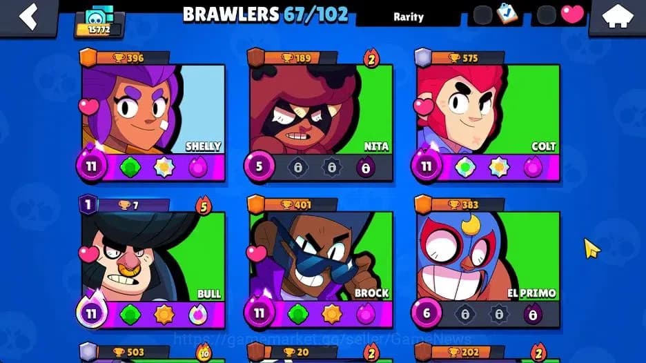 Brawl Stars Accounts 15K Trophy|9K Bling|88 Brawlers 16 Max Lv| 2 Hyper image 8
