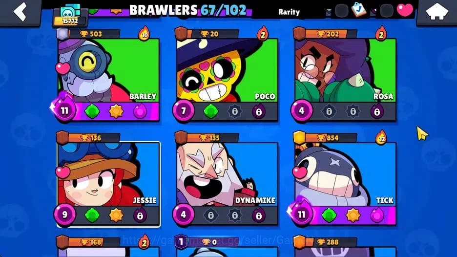 Brawl Stars Accounts 15K Trophy|9K Bling|88 Brawlers 16 Max Lv| 2 Hyper image 9