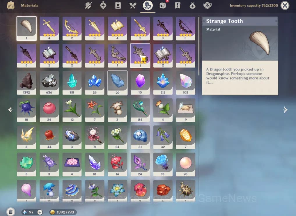 Genshin Impact Accounts ASIA|AR 57|7 Limited+8(*5Weapon)|(Columbina,Neuvil image 10