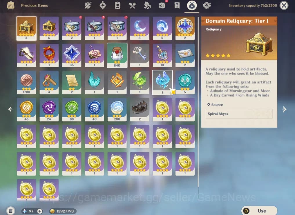 Genshin Impact Accounts ASIA|AR 57|7 Limited+8(*5Weapon)|(Columbina,Neuvil image 12