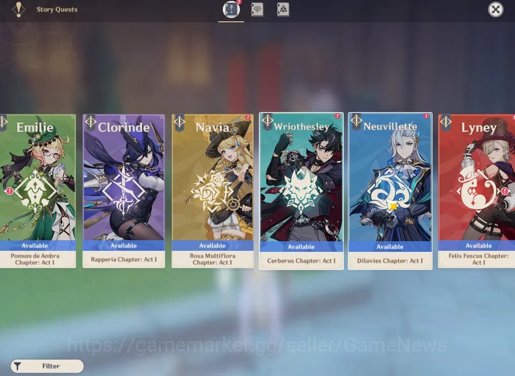 Genshin Impact Accounts ASIA|AR 57|7 Limited+8(*5Weapon)|(Columbina,Neuvil image 15