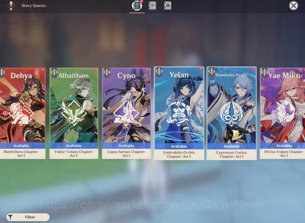 Genshin Impact Accounts ASIA|AR 57|7 Limited+8(*5Weapon)|(Columbina,Neuvil image 16