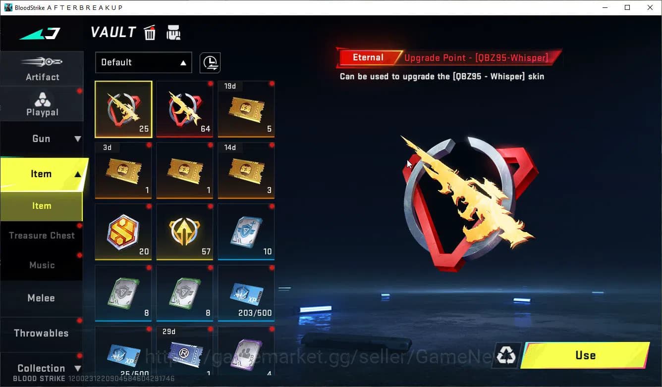Blood Strike Accounts ASIA|ETERNAL Lv2 MP5-Dominator+ Collab Evangelion image 4