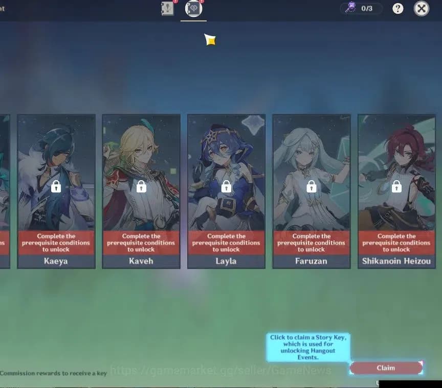 Genshin Impact Accounts Asia |AR 47|3 Limited+2(*5Wep)|Furina+Sign,Raiden, image 12