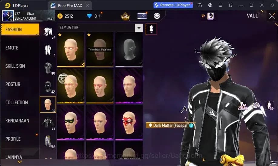 Free Fire Accounts Indonesia | Vault 73 | Gun M1014 Scorpio Shatter L image 14
