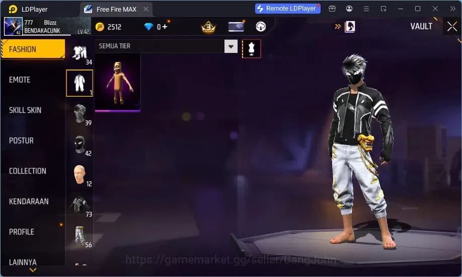 Free Fire Accounts Indonesia | Vault 73 | Gun M1014 Scorpio Shatter L image 17