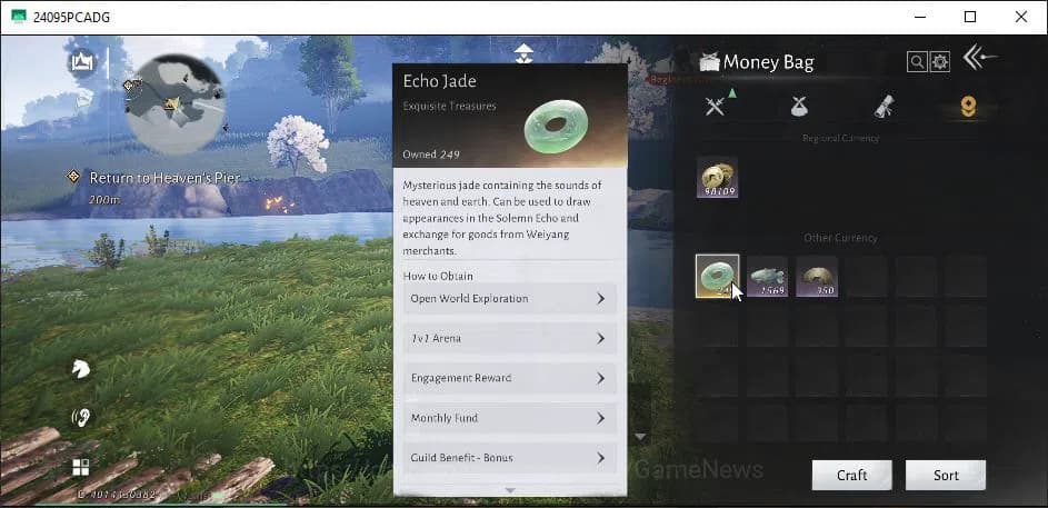 Where Winds Meet Accounts GLOBAL|Lv 5|GS 3671| 1 Harmonic Core |Nameless Swo image 12