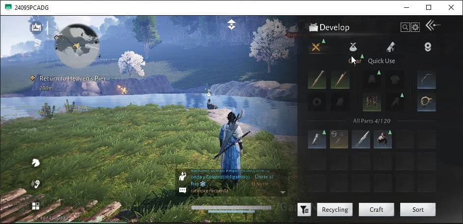 Where Winds Meet Accounts GLOBAL|Lv 5|GS 3671| 1 Harmonic Core |Nameless Swo image 14