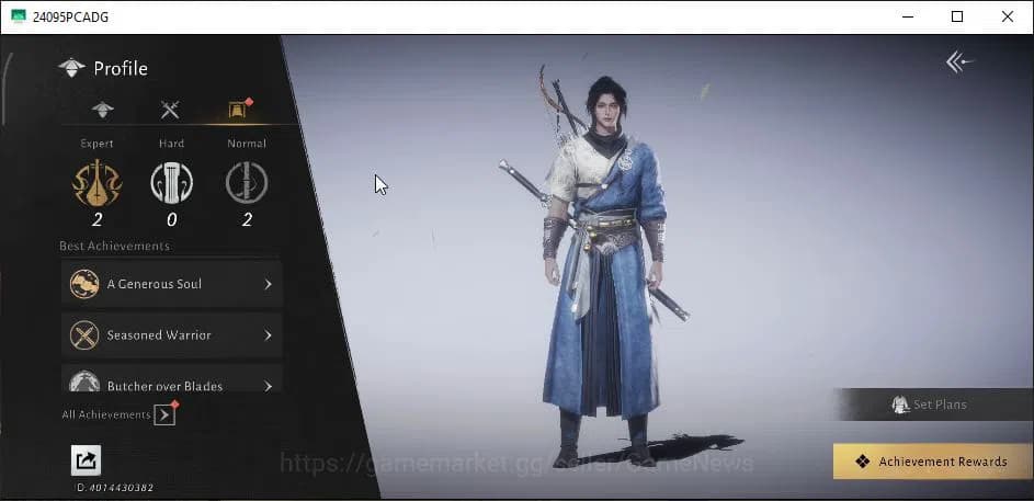 Where Winds Meet Accounts GLOBAL|Lv 5|GS 3671| 1 Harmonic Core |Nameless Swo image 15