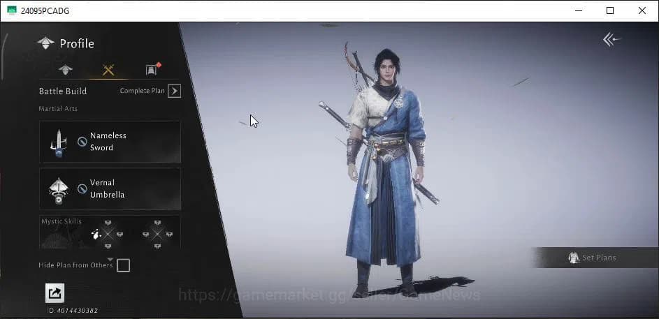 Where Winds Meet Accounts GLOBAL|Lv 5|GS 3671| 1 Harmonic Core |Nameless Swo image 16