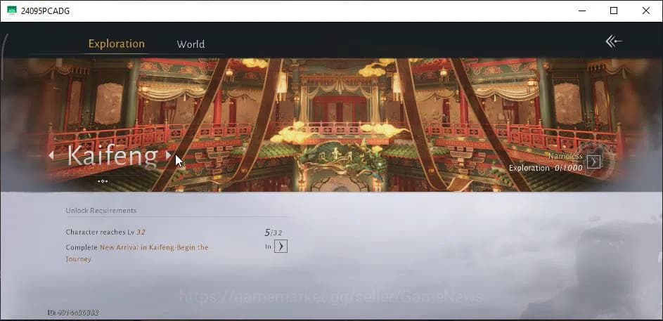 Where Winds Meet Accounts GLOBAL|Lv 5|GS 3671| 1 Harmonic Core |Nameless Swo image 7