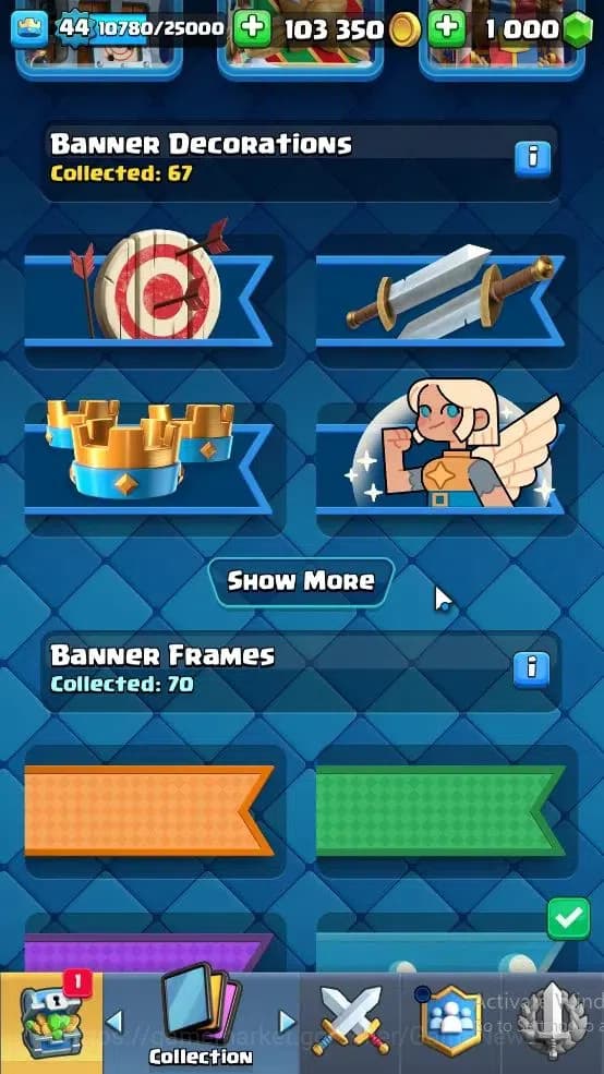 Clash Royale Accounts Lv 44|Trophy 9148|KTL 14|Limited Skin|Card 121|4 H image 18
