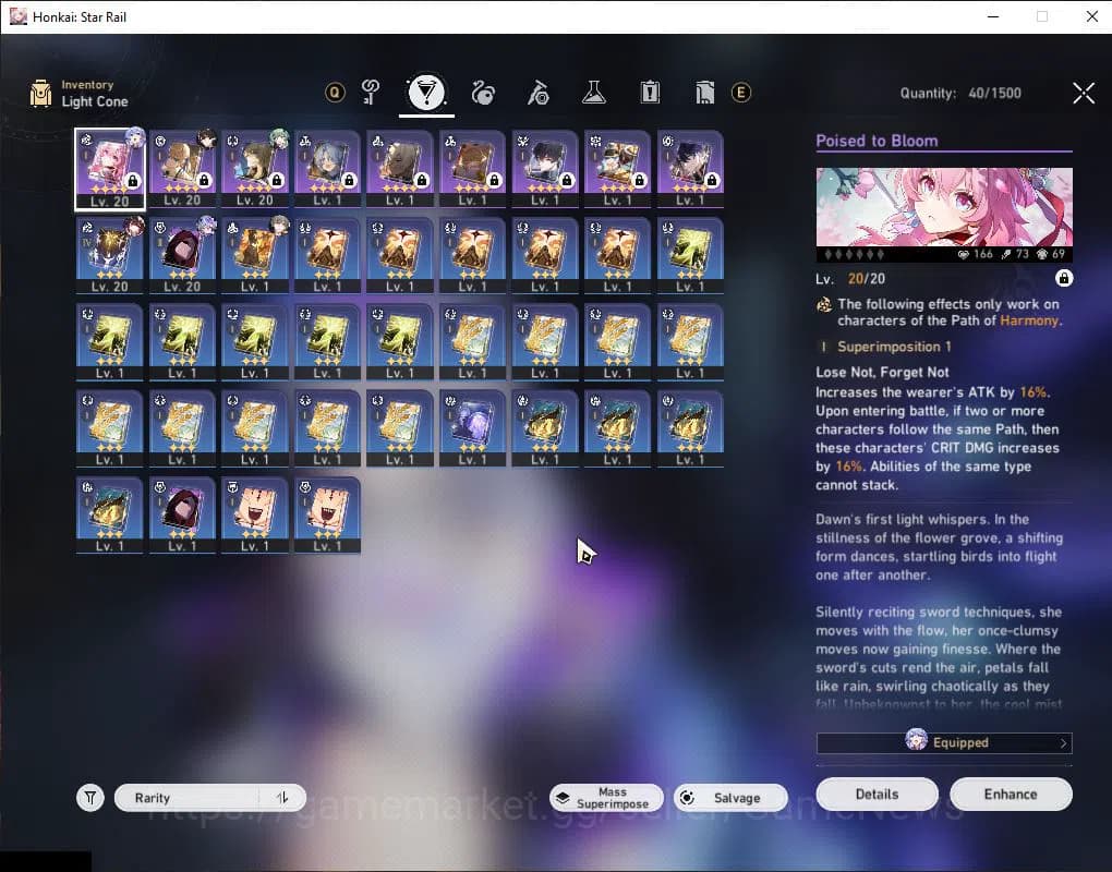 Honkai Star Rail Accounts ASIA|TL 11|6 Limited|SW 999,Robin,Sparkle,Huohuo,A image 8