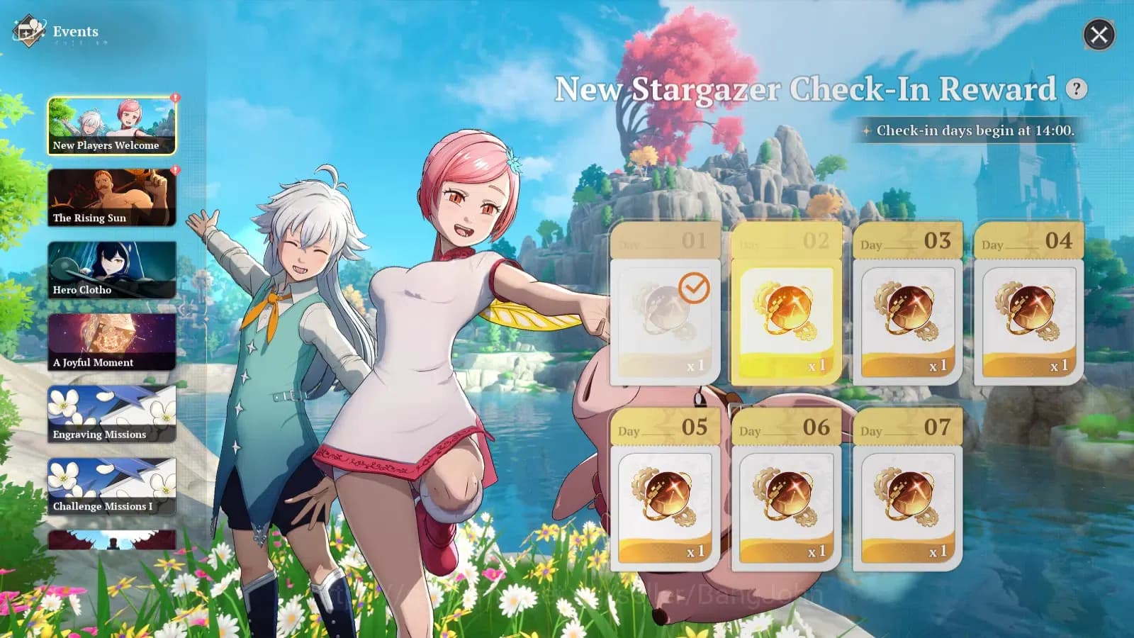 The Seven Deadly Sins: Origin Accounts EU|Fresh Starter Lvl 2|3 SSR|Clotho,Guila,Diane&5S image 1