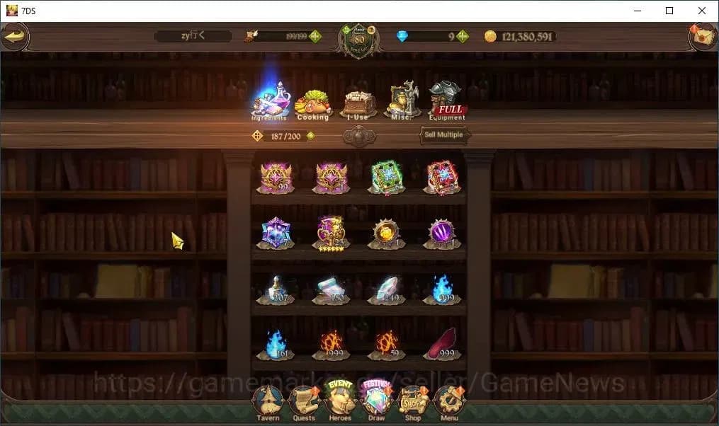 The Seven Deadly Sins: Grand Cross Accounts Global|3,5M CC|4 LR+7 UR+Collab FF,ReZero|S&B,Madn image 17