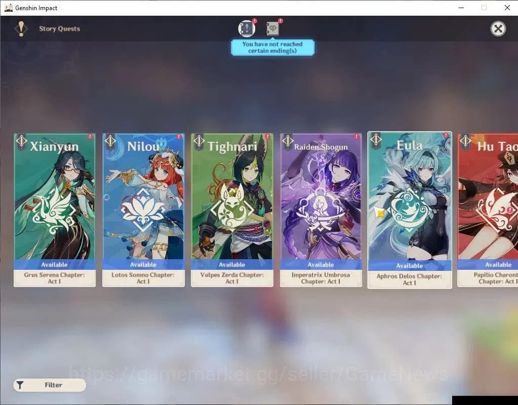 Genshin Impact Accounts ASIA|AR 46|3 Limited+21(*4Character)|Linnea,Chasca image 11