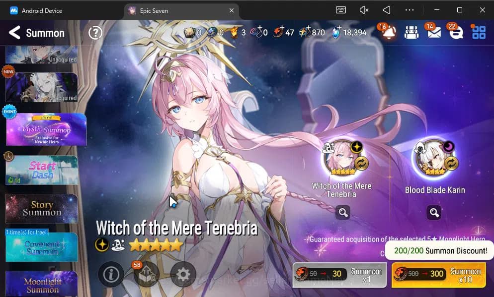 Epic Seven Accounts GLOBAL UNVERIF|New Era|4 ML(TE Kayron, ALaika, RRo image 12