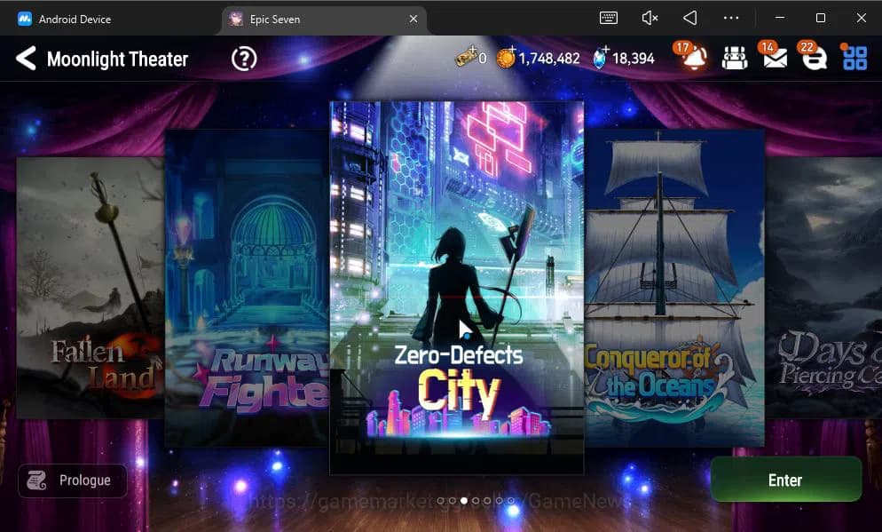 Epic Seven Accounts GLOBAL UNVERIF|New Era|4 ML(TE Kayron, ALaika, RRo image 20