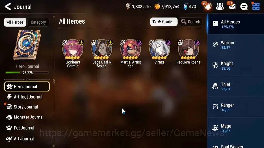 Epic Seven Accounts GLOBAL Unverif|New Era|5 ML(RRoana,Straze,LCermia, image 4