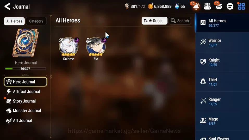 Epic Seven Accounts GLOBAL UNVERIF|New Era|2 ML(Salome, Zio)+Setsuka, image 19