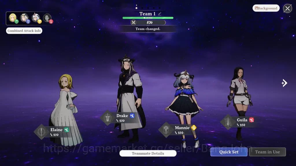 The Seven Deadly Sins: Origin Accounts NA West | Fresh Starter Lvl 2 |4 SSR| Drake Elaine image 1