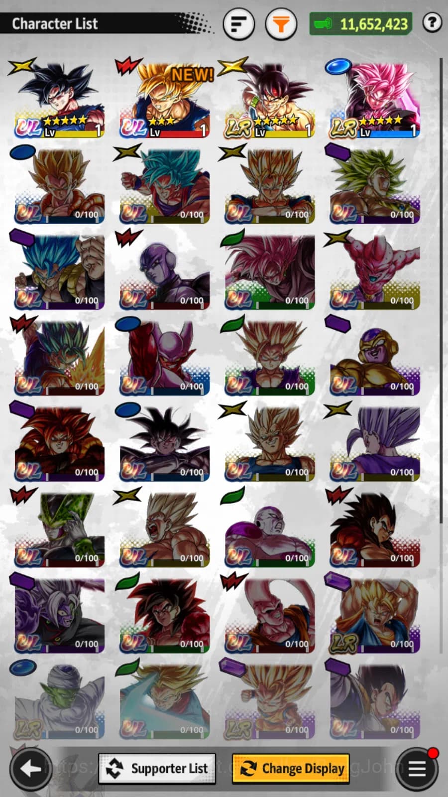 Dragon Ball Legends Accounts lvl 150|11M Total Power|2LR|2UL|SSR GokuBlack,Badr image 1