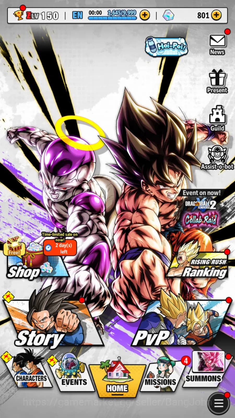 Dragon Ball Legends Accounts lvl 150|11M Total Power|2LR|2UL|SSR GokuBlack,Badr image 2