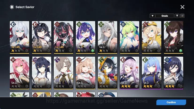 StarSavior Accounts Global|Lv 73|20K Stellagem|29 SSR 6 LB3 [W Asherah image 2