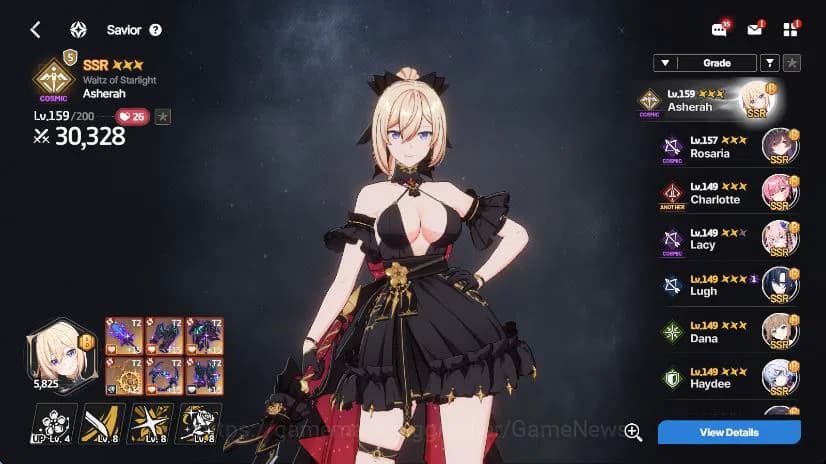 StarSavior Accounts Global|Lv 73|20K Stellagem|29 SSR 6 LB3 [W Asherah image 3