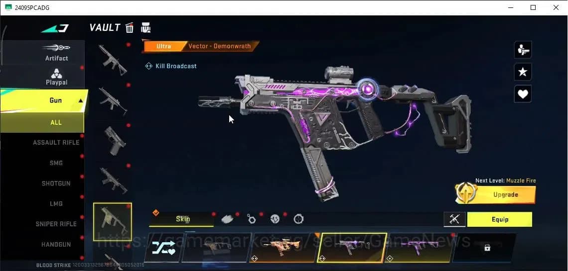Blood Strike Accounts ASIA|Eternal Kar98k-Nether+Mele Sword-Voidedge|18 image 13